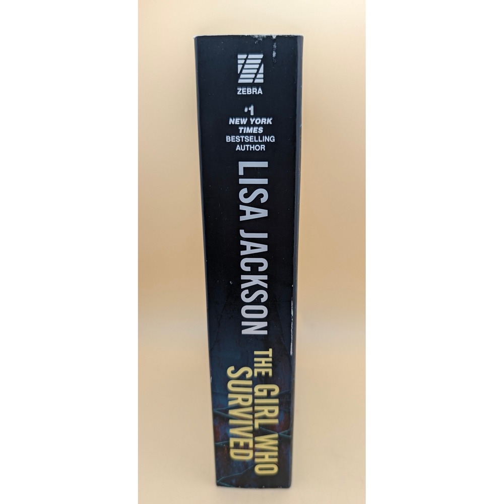 The Girl Who Survived Lisa Jackson Zebra Books Suspense Novel Paperback - Picture 2 of 3